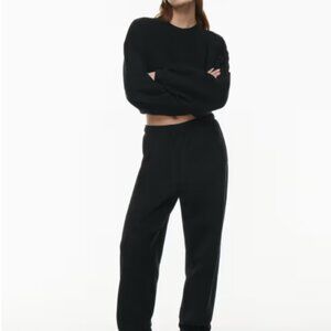 Aritzia Sweatfleece cozy fleece mega sweatpant™ black size medium
